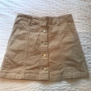 Corduroy Skirt